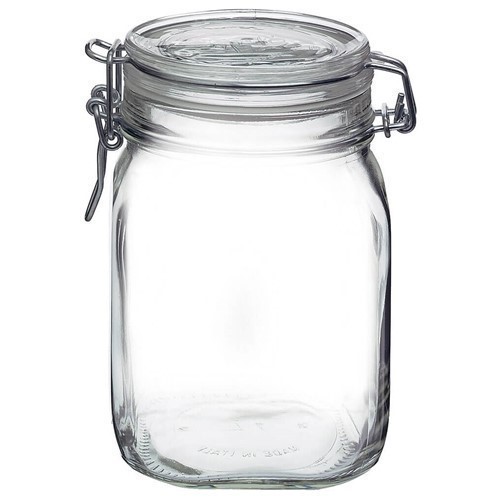 BOTE CRISTAL HERMETICO BORMIOLI FIDO 1L